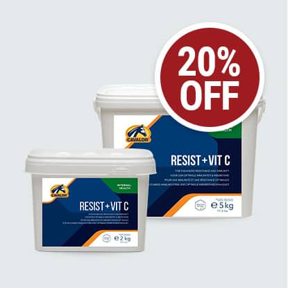 Cavalor Resist + Vitamin C on sale at Farmvet.com.